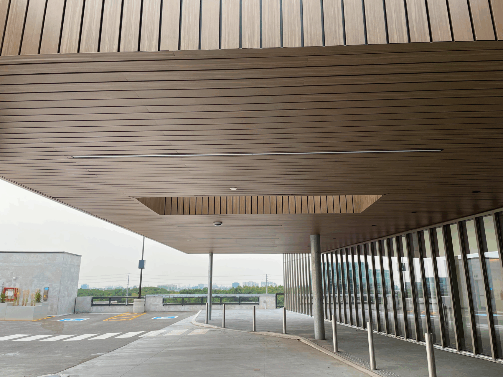 LINE:form Linear Planks by Maxxit used on a project for Schroeder Ambulatory Centre