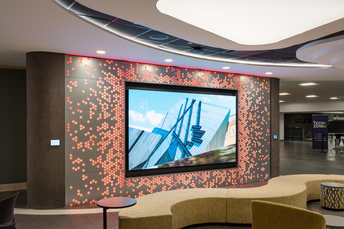 PANEL:Form Backlit Wall Panels with color-changing lighting effects by Maxxit