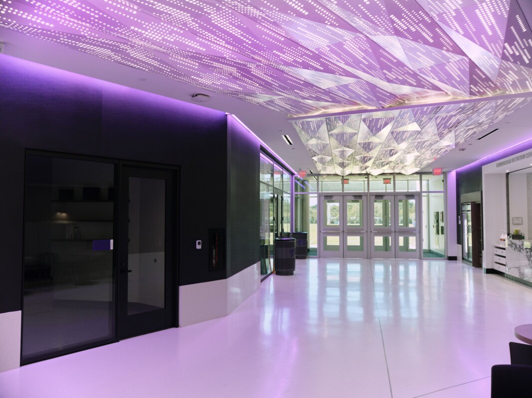 Maxxit's PANEL:Form Meta Ceiling Panels at TCU